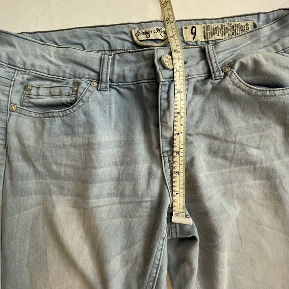 INDIGO REIN Women's Stretch Blue Denim Cuffed Capri Jeans Size 9 (32"x 20") - Picture 6 of 10